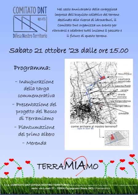 festa del comitato DNT